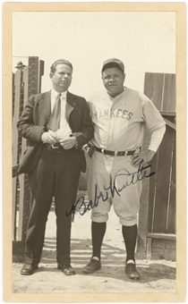 Babe Ruth Signed Photograph (PSA/DNA)
